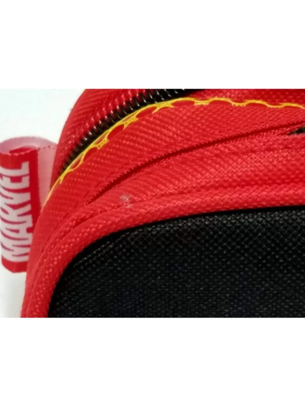 Marvel Avengers 3D Pencil Case Iron Man Captain America Dual Zip Pouch Bag NWT
